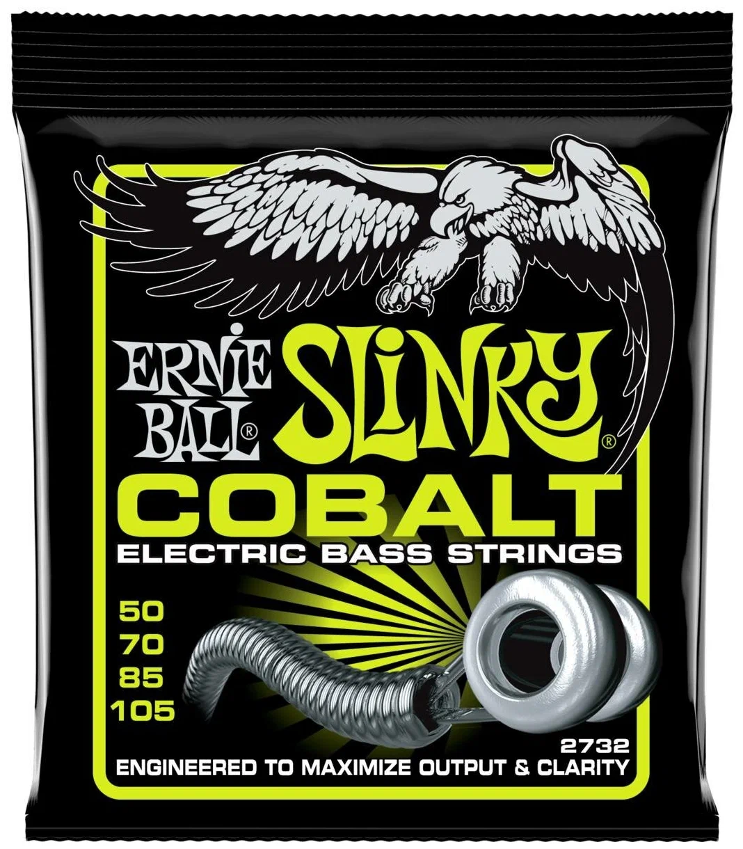 

ERNIE BALL 2732 Cobalt Slinky Regular 50-105 - Струны для бас-гитары, 2732 Cobalt Slinky