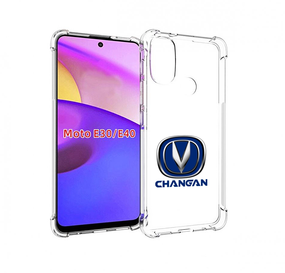 

Чехол Бампер Mypads Changan-Чанган Мужской Для Motorola Moto E30, Прозрачный, Tocco
