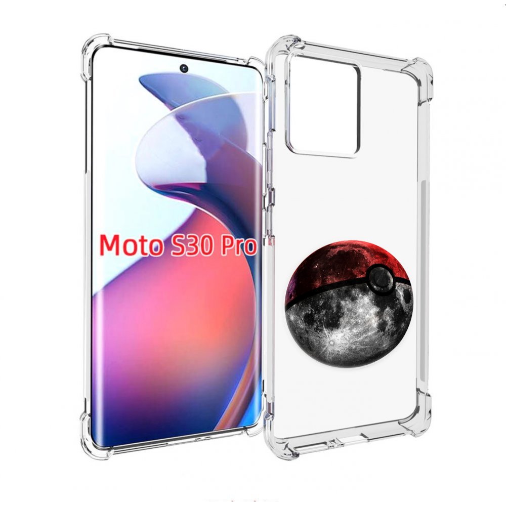 

Чехол MyPads планета покебол для Motorola Moto S30 Pro, Прозрачный, Tocco