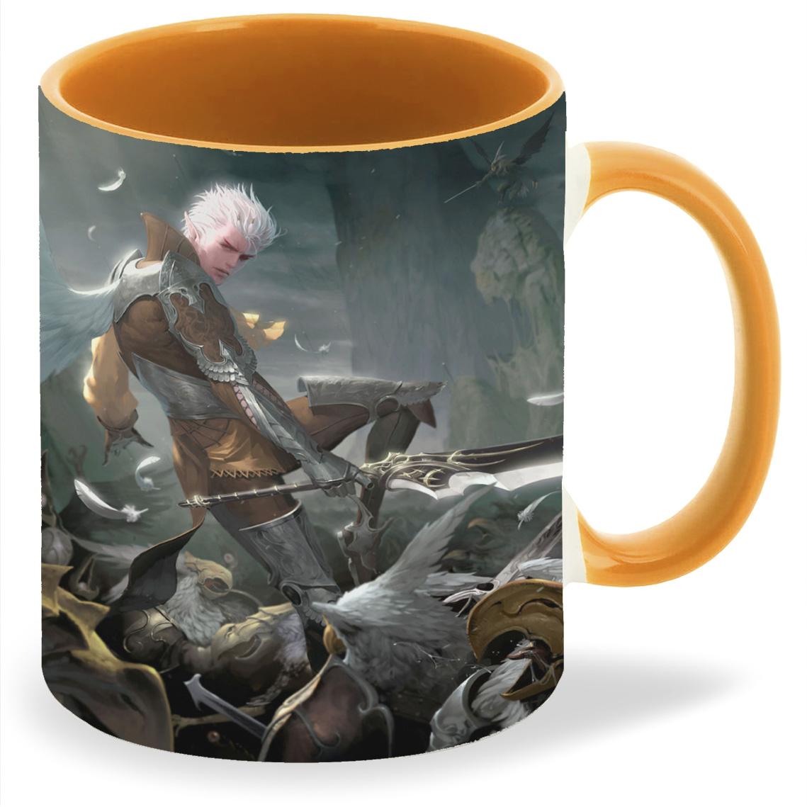 

Кружка CoolPodarok lineage 2 kamael Битва Камаэли, lineage 2 kamael Битва Камаэли