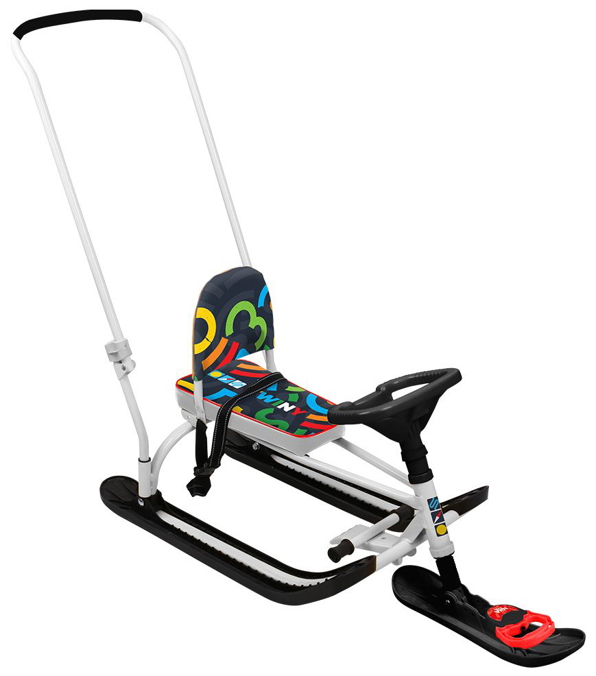 

Снегокат Ника Twiny 2+ TW2+ графичный, Белый, Twiny 2+ TW2+ графичный