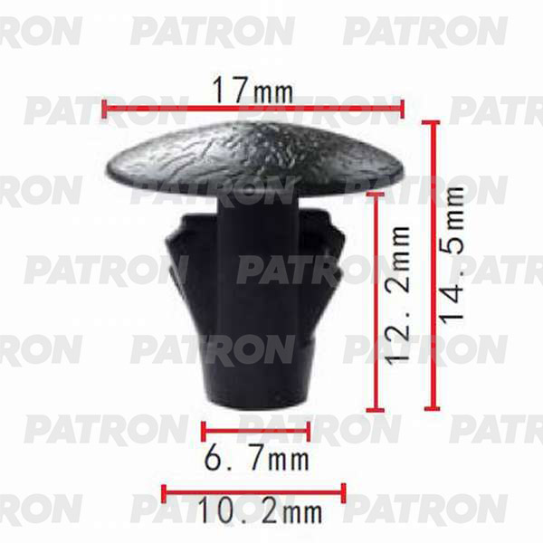 

Клипса Автомобильная PATRON P370030