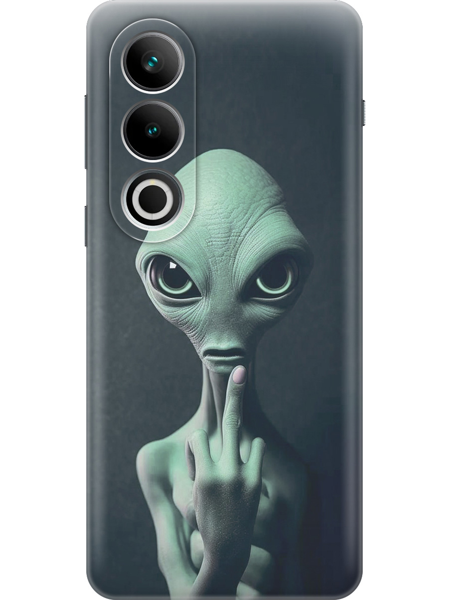 

Силиконовый чехол на OnePlus Ace 3V с принтом "Инопланетянин", Прозрачный;зеленый;синий;черный, 782628213
