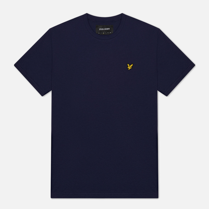 фото Футболка мужская lyle & scott ts400v синяя xl lyle&scott