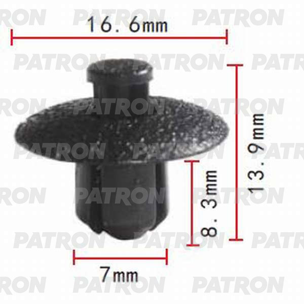 

Клипса Автомобильная PATRON P370031