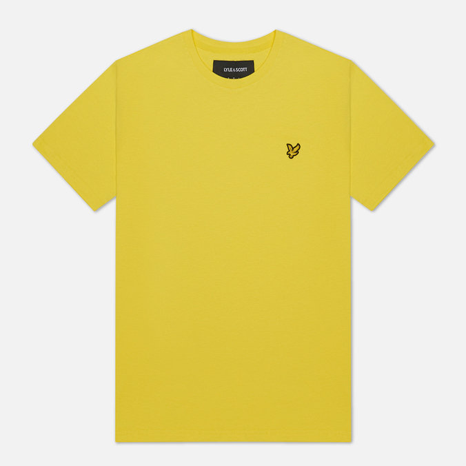 фото Футболка мужская lyle & scott ts400v желтая xl lyle&scott