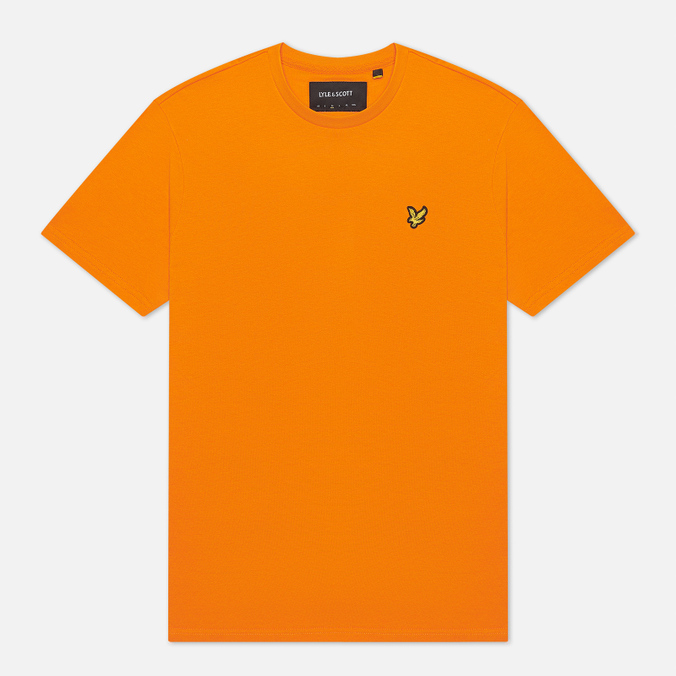 фото Футболка мужская lyle & scott ts400v оранжевая s lyle&scott