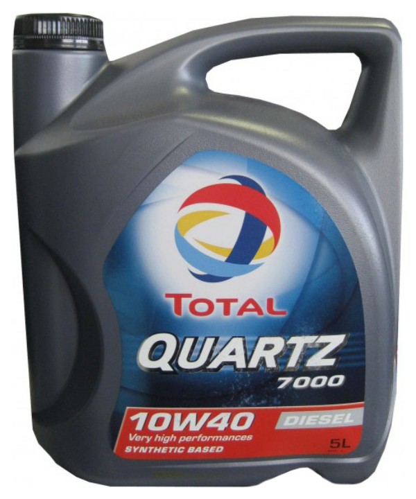 фото Масло total 10/40 quartz diesel 7000 п/синтетическое 5 л totalenergies арт. 214108