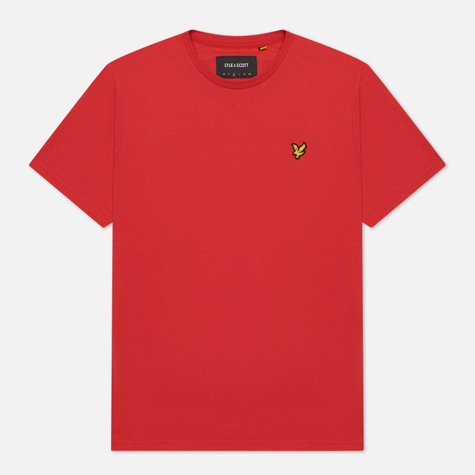 фото Футболка мужская lyle & scott ts400vog красная xl lyle&scott