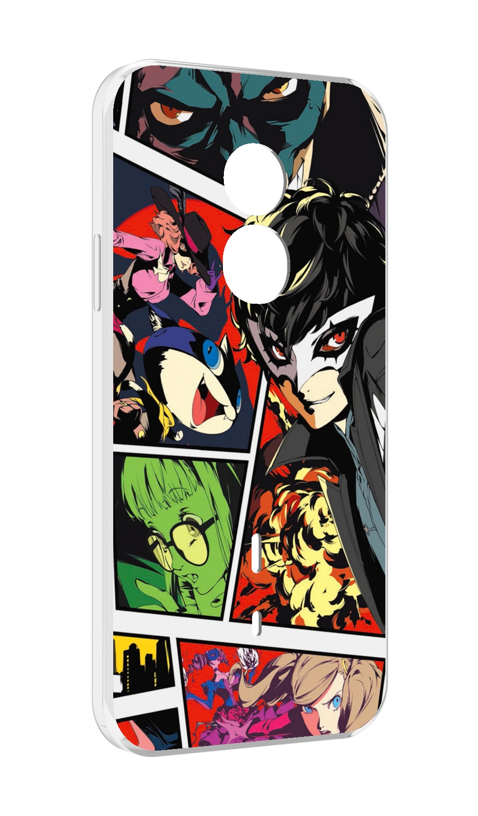 

Чехол MyPads Persona 5 art для Doogee S51, Прозрачный, Tocco