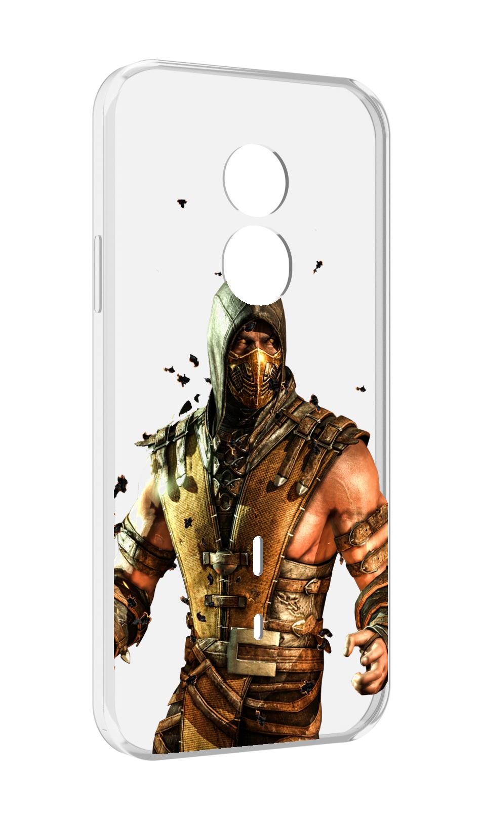 

Чехол MyPads Mortal Kombat scorpion для Doogee S51, Прозрачный, Tocco