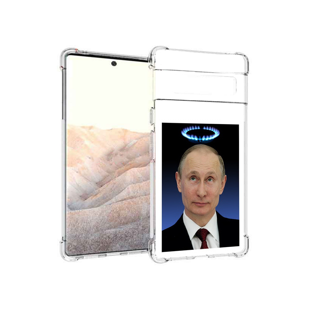 

Чехол MyPads Tocco для Google Pixel 6 Pro святой газ, Прозрачный, Tocco