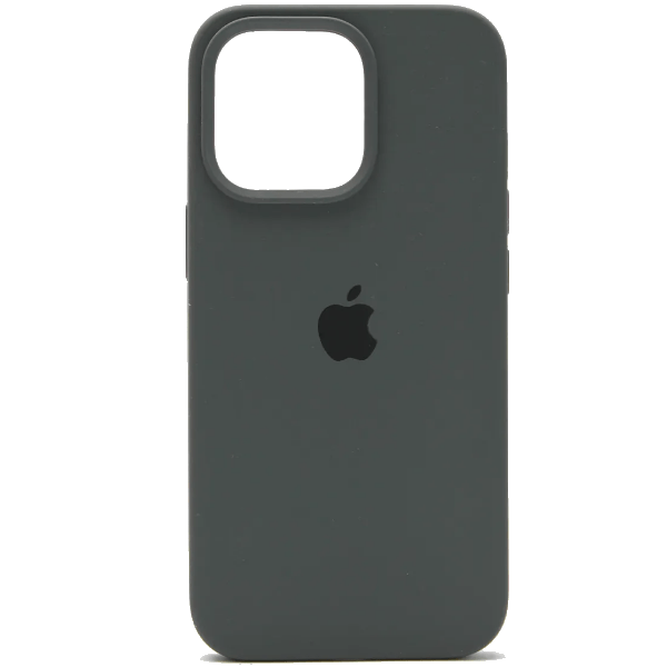 

Чехол iPhone 14 Pro Max Silicon Сase APL WS (с лого), темно-серый № 13 (IS792758)