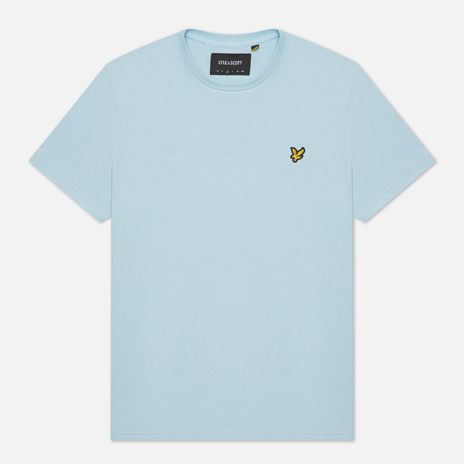 фото Футболка мужская lyle & scott ts400vog голубая m lyle&scott