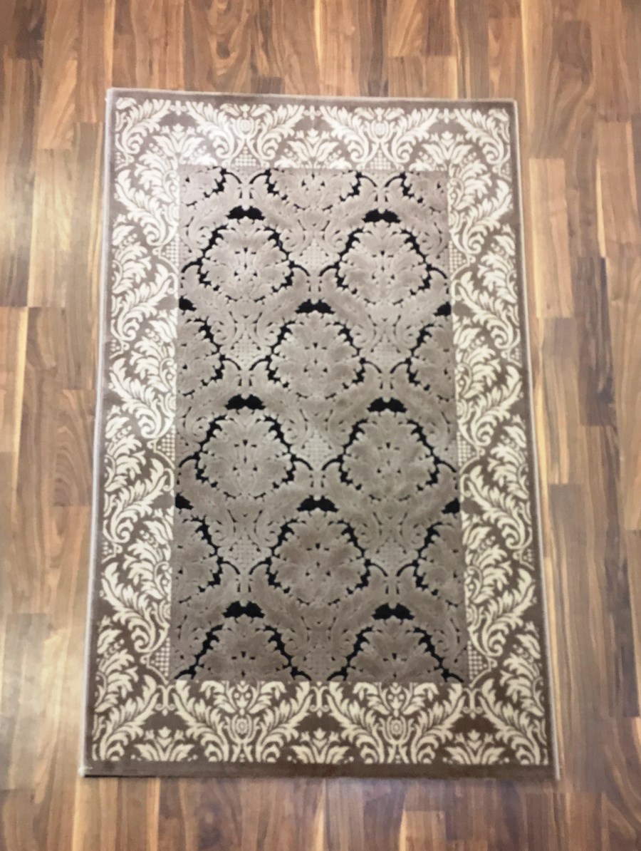 фото Ковер gloria 3972a прямой с.коричневый 120x180 sofia rugs