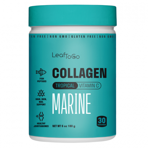 Морской коллаген Leaf To Go Marine collagen Tropical, Тропический, 180 г