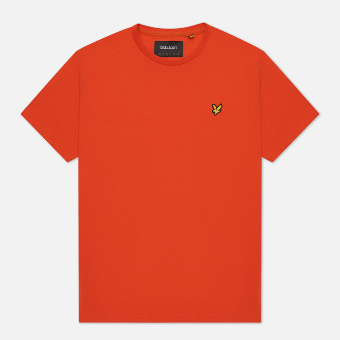 фото Футболка мужская lyle & scott ts400vog красная l lyle&scott