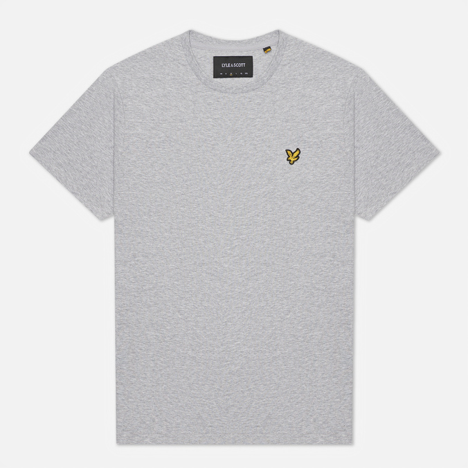 фото Футболка мужская lyle & scott ts400vog серая xl lyle&scott