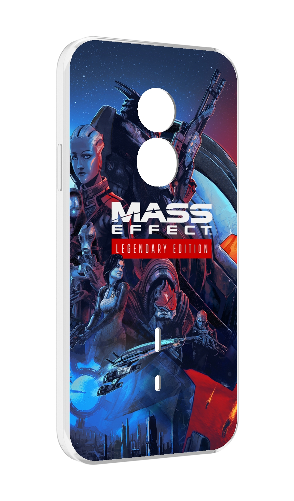 

Чехол MyPads Mass Effect Legendary Edition для Doogee S51, Прозрачный, Tocco