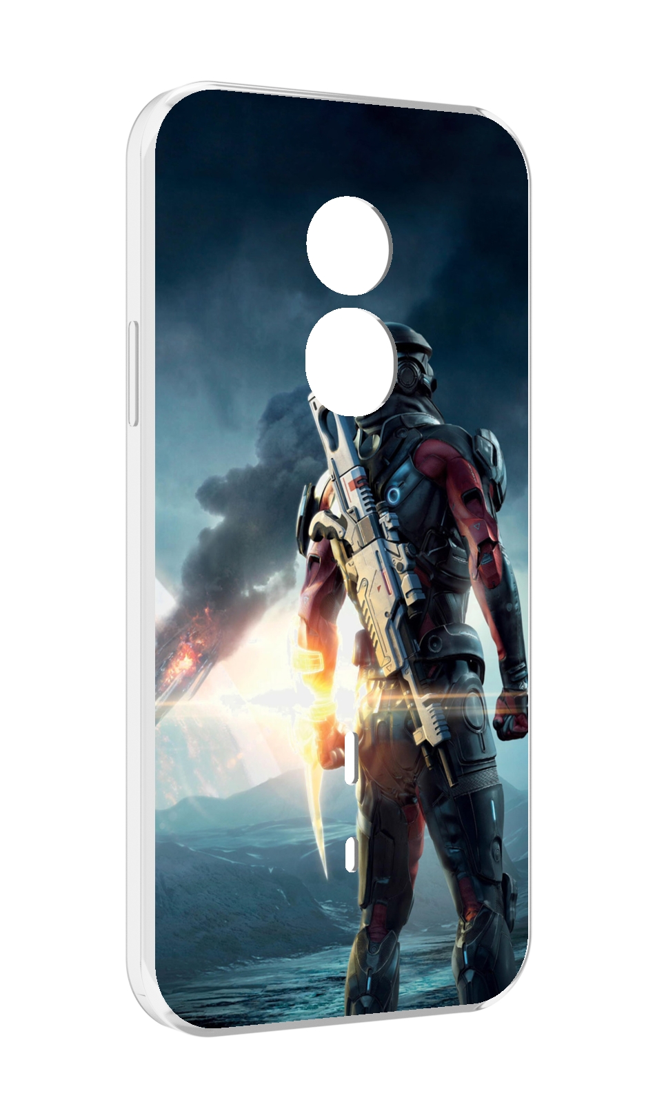 

Чехол MyPads Mass Effect Andromeda Ryder для Doogee S51, Прозрачный, Tocco