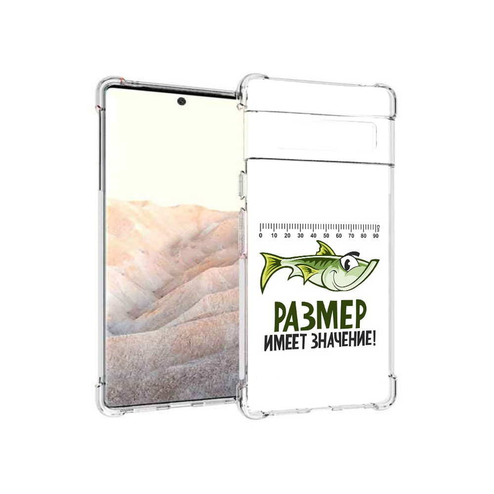 

Чехол MyPads Tocco для Google Pixel 6 Pro размер не имеет значения, Прозрачный, Tocco