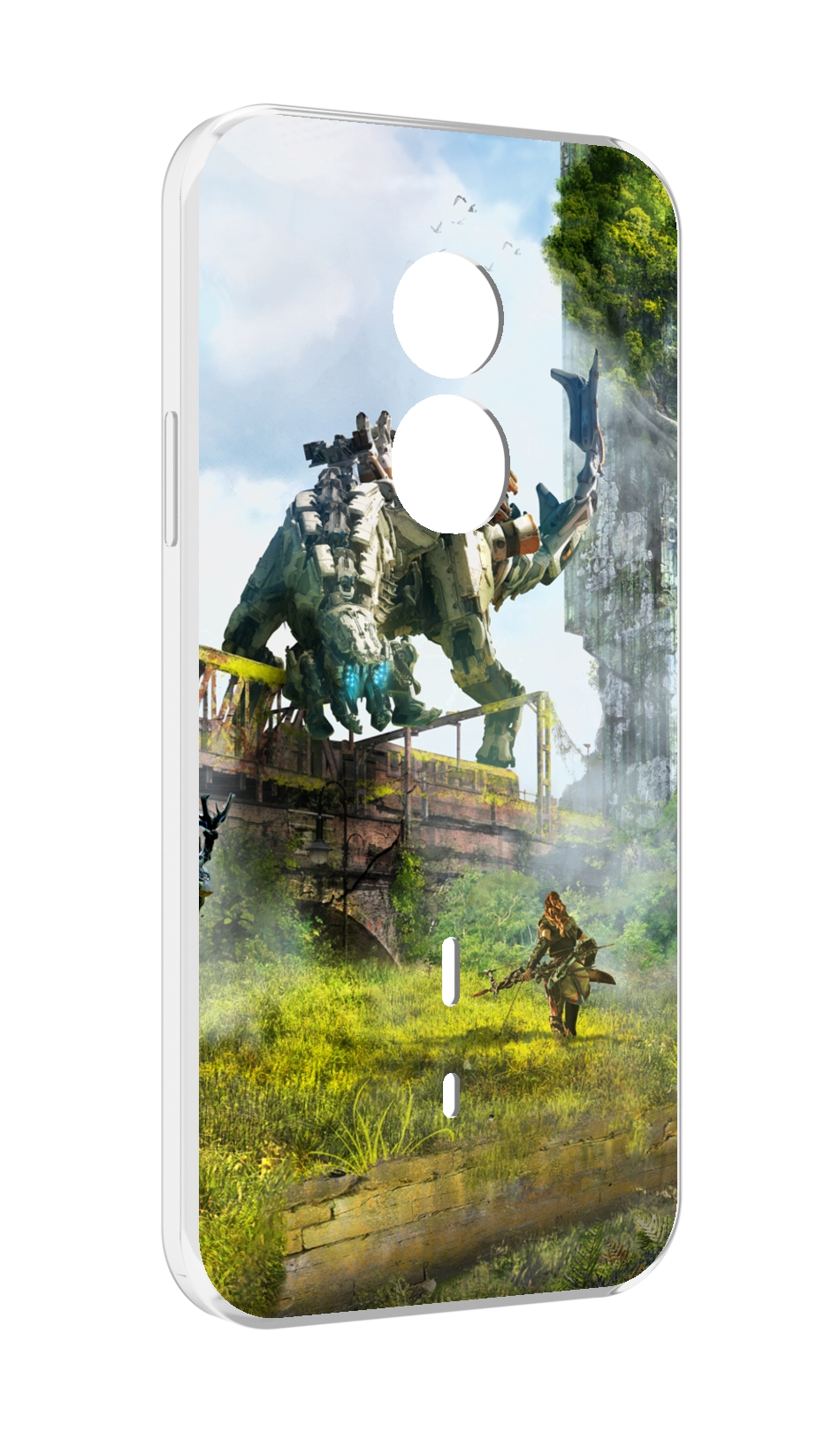 

Чехол MyPads Horizon Zero Dawn для Doogee S51, Прозрачный, Tocco