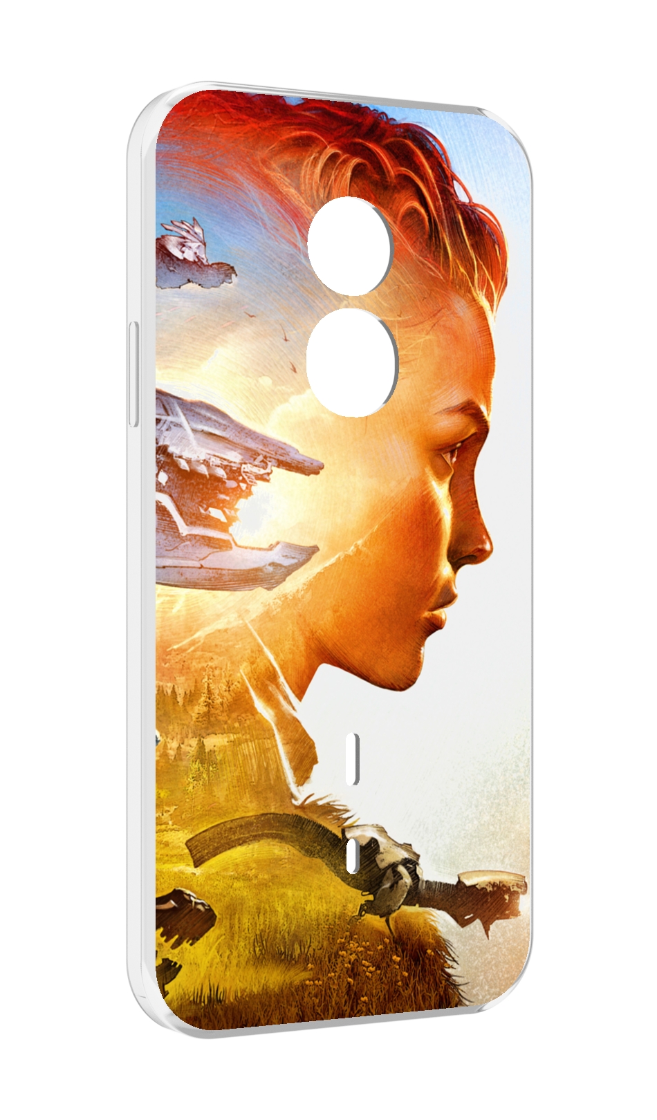 

Чехол MyPads Horizon Zero Dawn art для Doogee S51, Прозрачный, Tocco