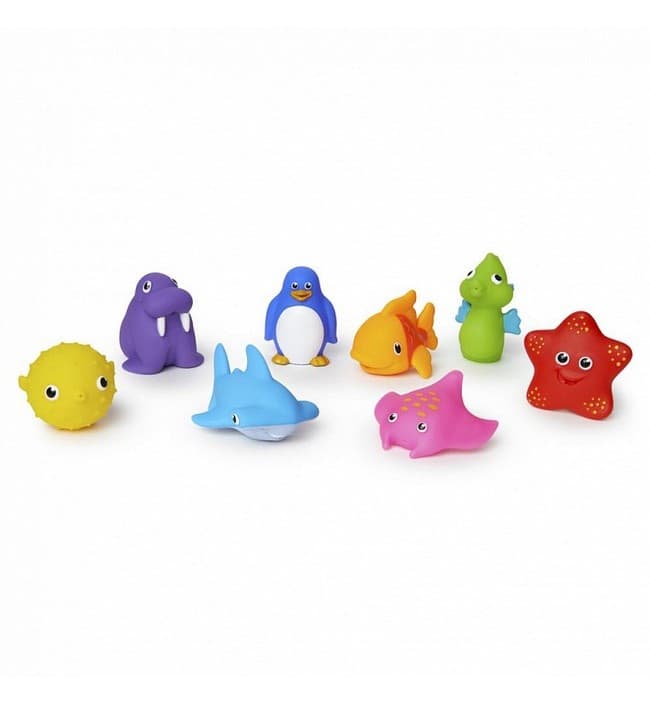 Игрушка для купания Munchkin Морские животные 8 шт. игрушка для купания munchkin морские животные 4 шт