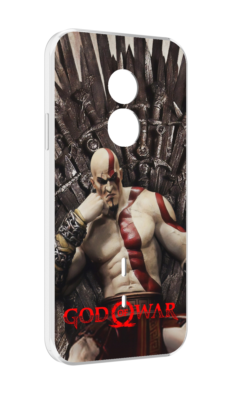 

Чехол MyPads God of War Кратос для Doogee S51, Прозрачный, Tocco