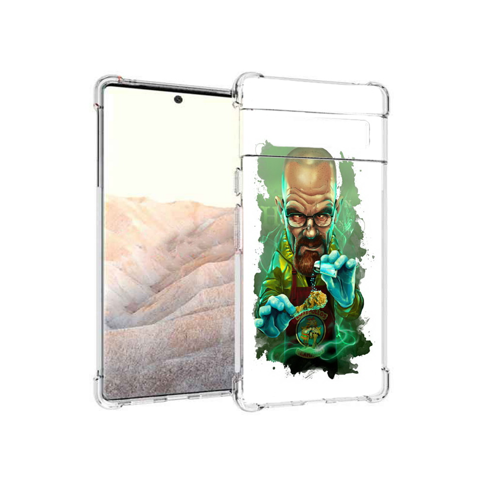 

Чехол MyPads Tocco для Google Pixel 6 Pro повар, Прозрачный, Tocco