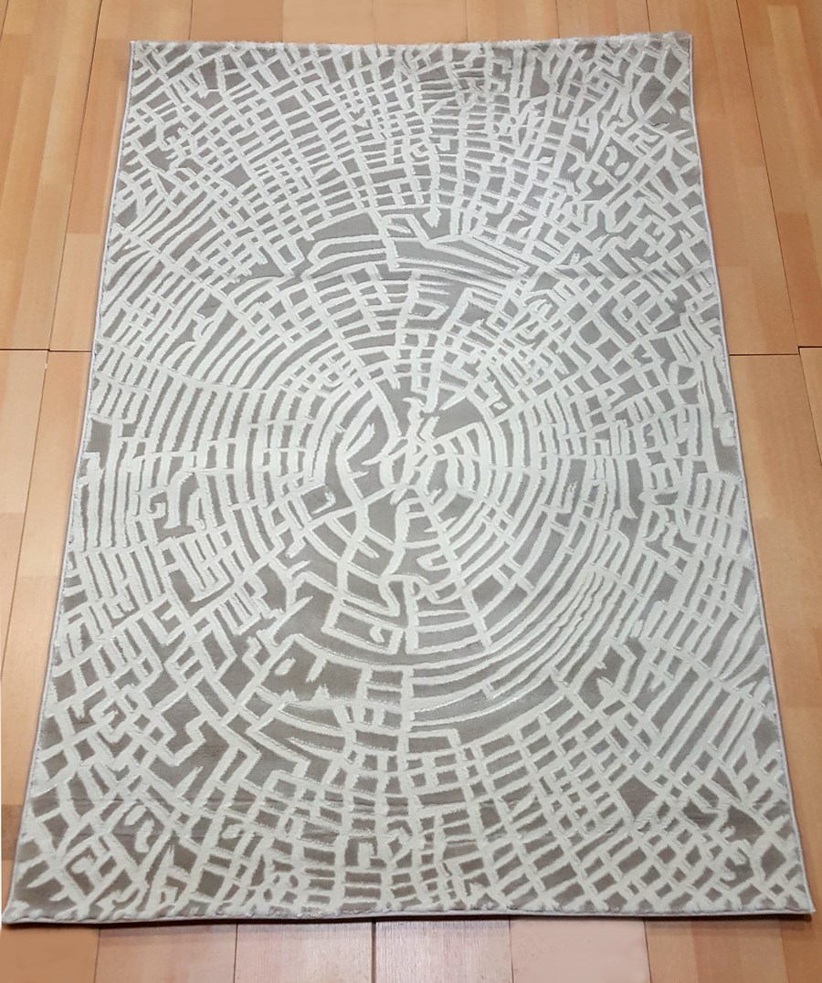 фото Ковер rixos 3963a прямой кремовый 280x380 sofia rugs