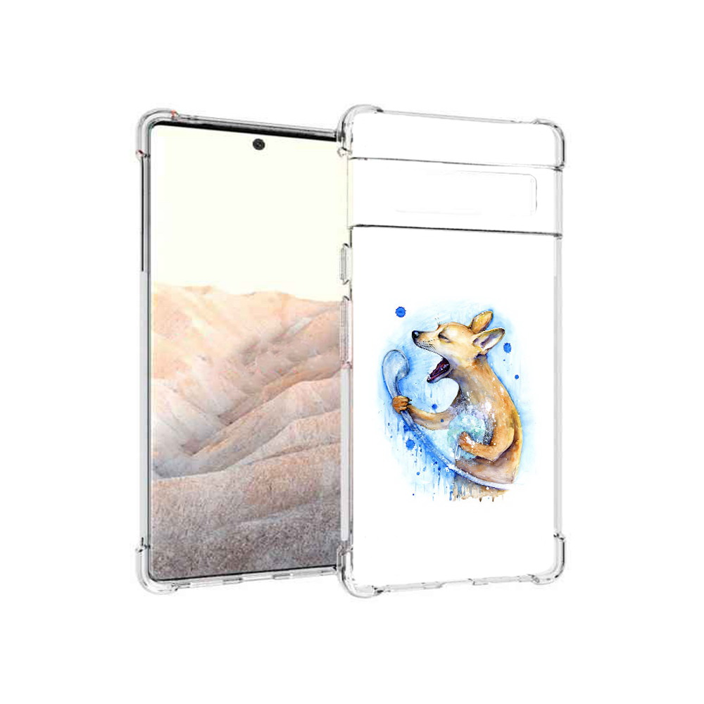 

Чехол MyPads Tocco для Google Pixel 6 Pro пение в душе, Прозрачный, Tocco