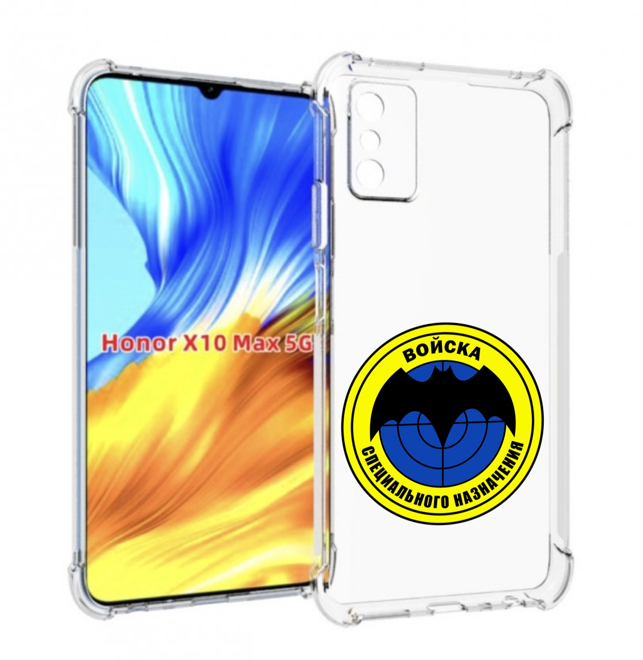 

Чехол MyPads спец назначение для Honor X10 Max, Прозрачный, Tocco