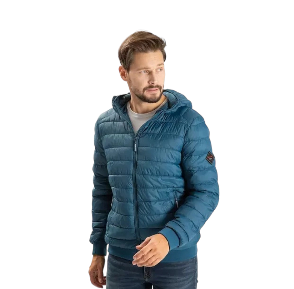 

Куртка Cross Jeans для мужчин, 40204-005, размер XXL, синяя, Синий, 40204-005