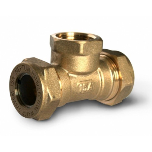 

Тройник для соединения гофрированных нерж. труб ВР d 25*1*25
