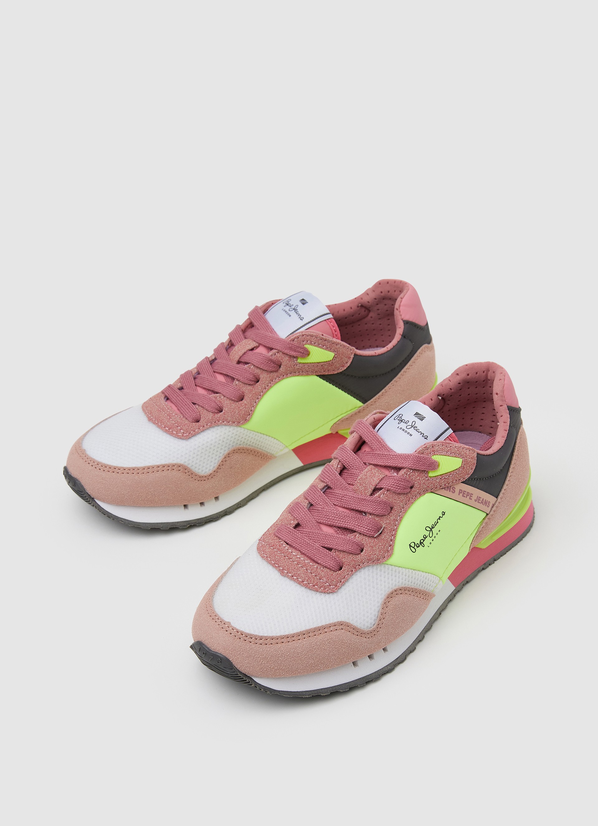 

Кроссовки женские Pepe Jeans London PLS31464 разноцветные 37 EU, Разноцветный, PLS31464