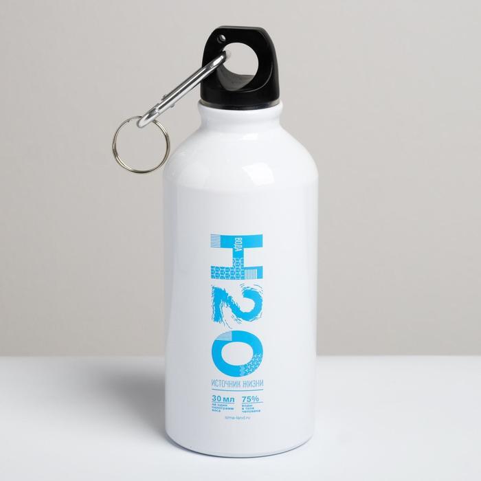 

Бутылка для воды quot;H2Oquot;, 400 мл 5119324