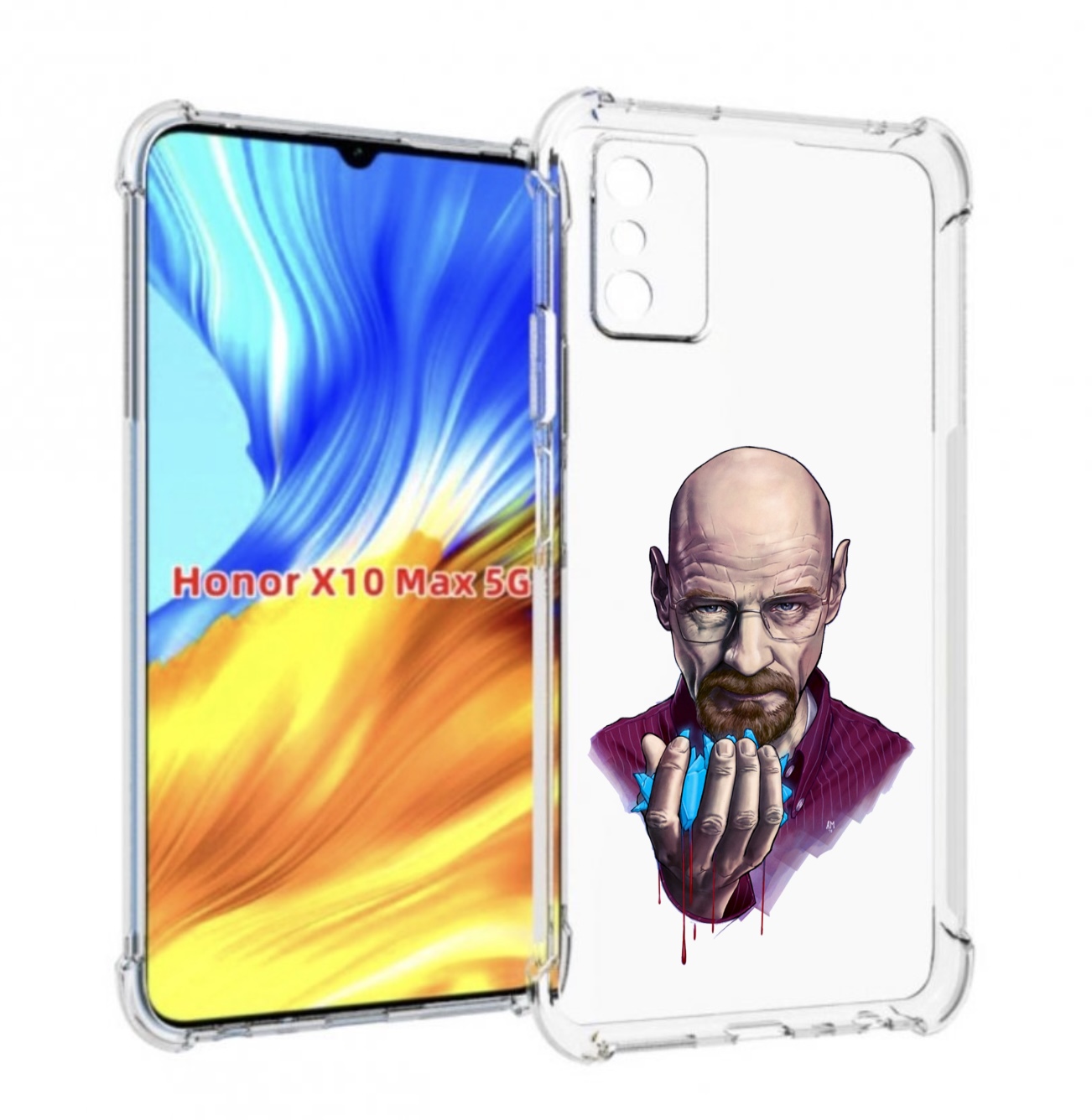 

Чехол MyPads разработчик для Honor X10 Max, Прозрачный, Tocco