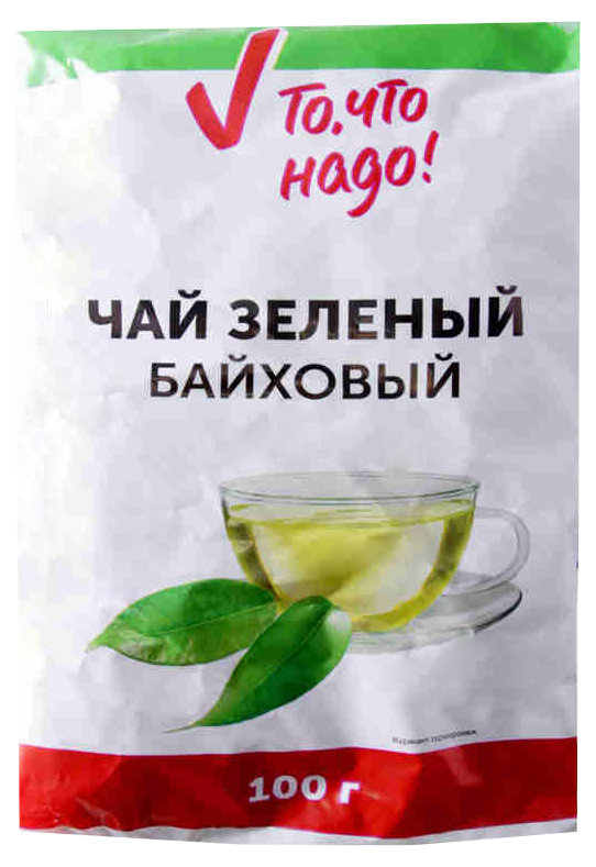 

Чай зеленый То, что надо! листовой 100 г