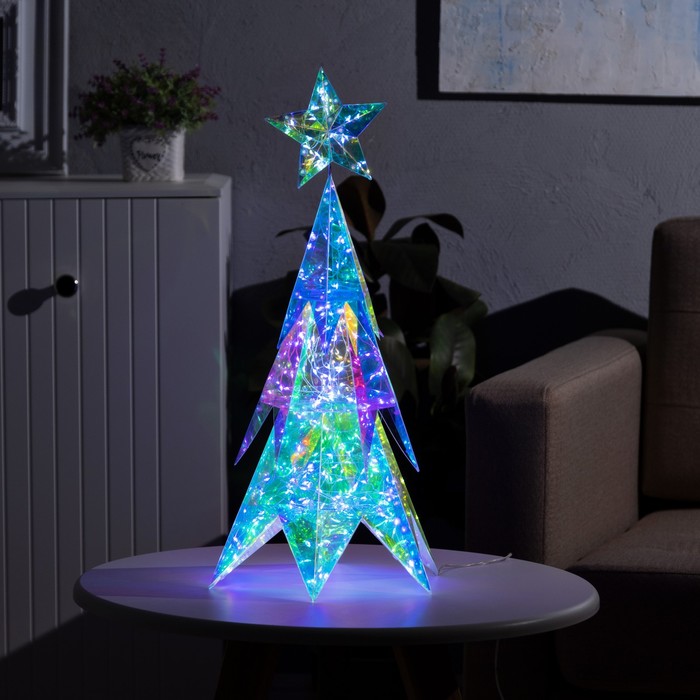 

Световая фигура Luazon Lighting Елка 9646385 белый теплый, Елка