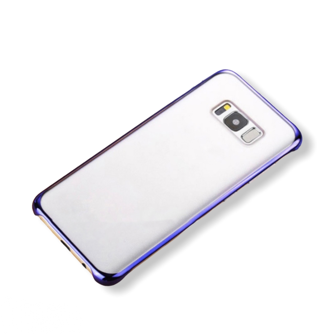 фото Чехол-накладка mypads clear cover ef-qg950 для samsung galaxy s8 sm-g9500 (темно-синий)