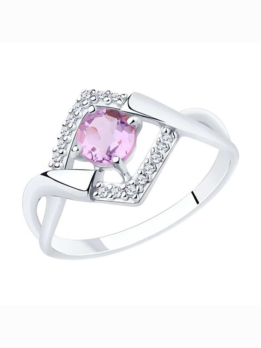 

Кольцо из серебра р.  585Gold 701009894, аметист, 701009894