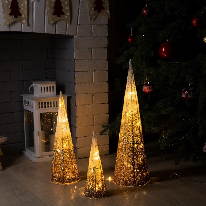 

Световая фигура Luazon Lighting Бежевые конусы 9609106 белый теплый, Бежевые конусы