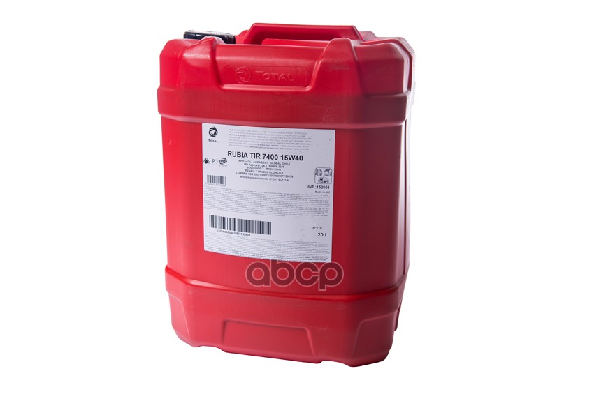 

TotalEnergies Total 15w40 (20l) Rubia Tir 7400_масло Моторное! Минерал Api Ci-4/Ch-4/Sl, A