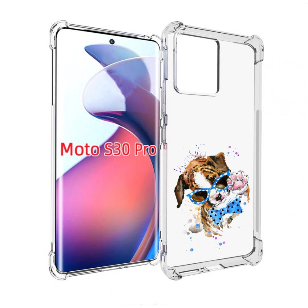 

Чехол MyPads лапочка для Motorola Moto S30 Pro, Прозрачный, Tocco