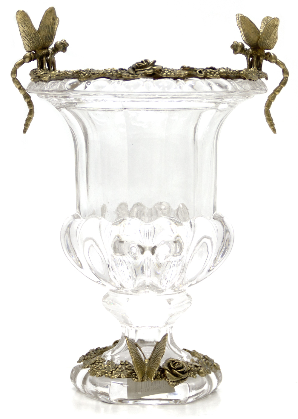

Ваза со стрекозами 24x21x32см Glasar 31G1748/HGL317/GLASS