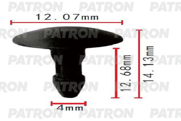 

Клипса Автомобильная PATRON P371777