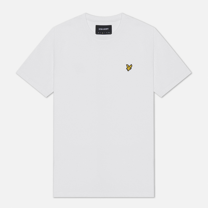 фото Футболка мужская lyle & scott ts400v белая xxl lyle&scott