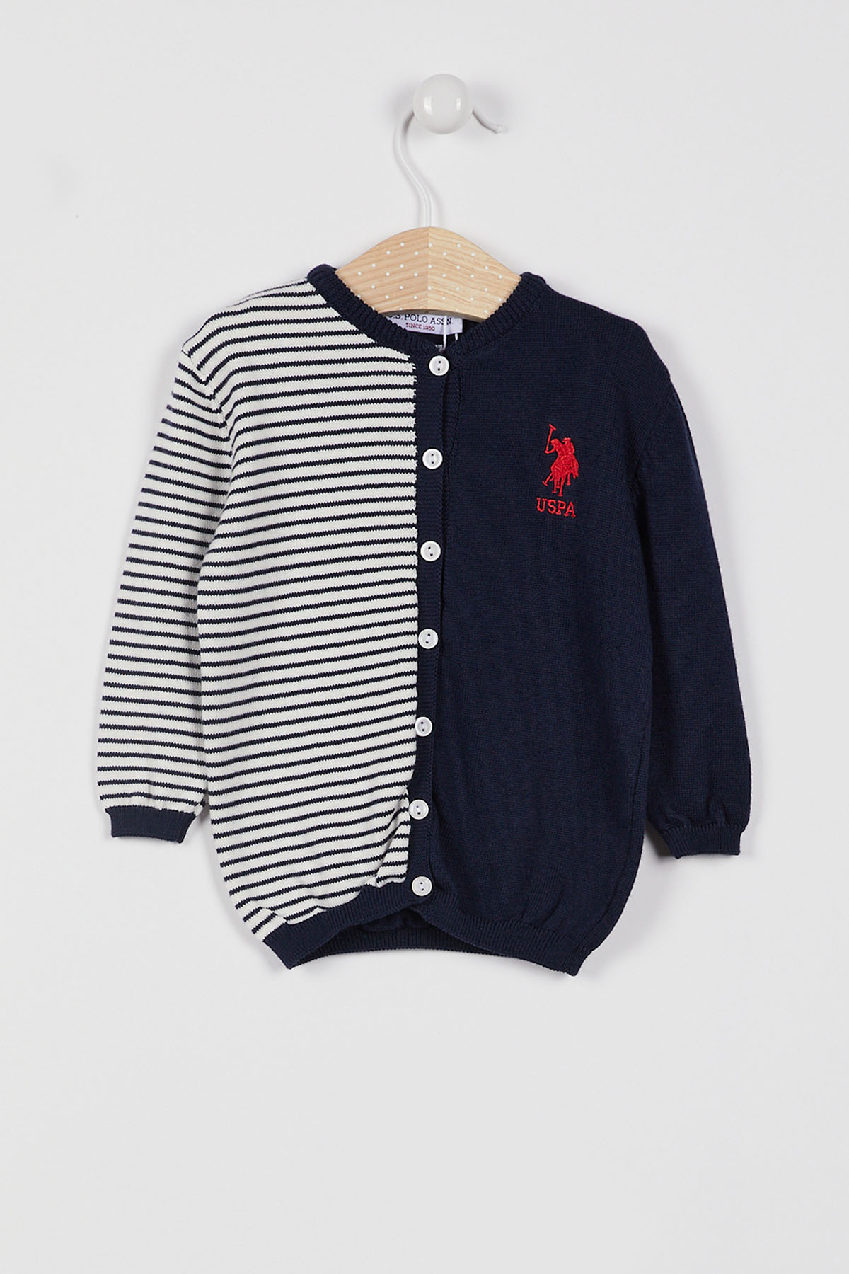 Кардиган детский US Polo Assn G085SZ0TH0USB1004_VR071, темно-синий, 80