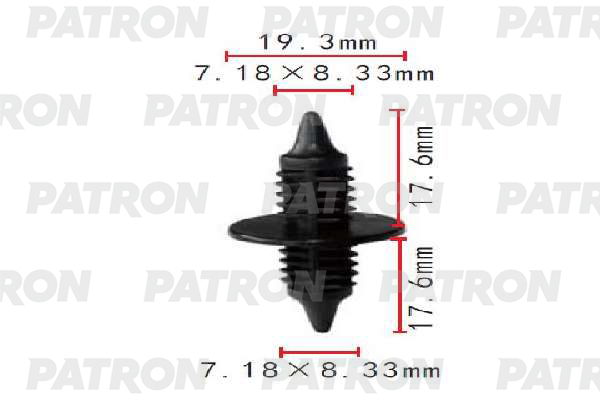 

Клипса Автомобильная PATRON P371782